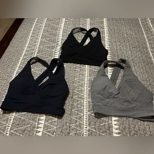 Set of 3 born primitive sports bras